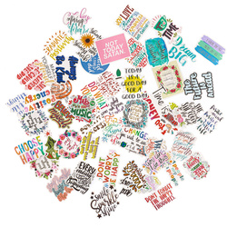 DPCraft AUFKLEBER Dekor Stickers Scrapbooking Vinyl Frohe Weihnachten 25 Stk.