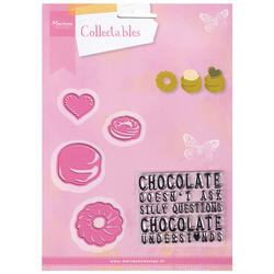 Stanzform Präge Stanzschablone Cutting Die - Marianne Design - Schokolade