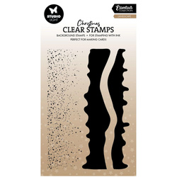 STUDIO LIGHT - Transparenter Stempel - Clear Stamps - Snow Landscape