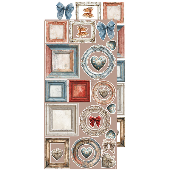 Scrapbooking-Zubehör-Set - Craft o'clock - Timeless Grace - MIX