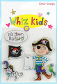 WHIS KIDS Transparent Stempel Motivstempel Clear Stamp - Pirate Piraten