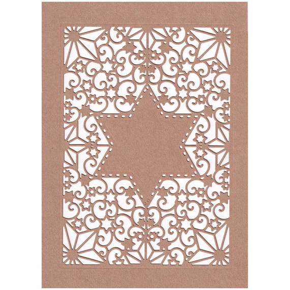 FIRST EDITION Stanzform Präge Stanzschablone Cutting Die - Karte Star