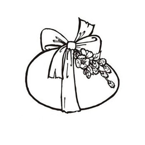AGATERIA - Transparent Stempel Motivstempel Clear Stamp -Easter egg, Osterei 