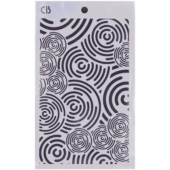 CIAO BELLA Mixed Media Triple Layer Stencil LaMania 3 designs Schablone STENCIL - Set 6 