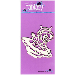 Dekorpappe Die Cut Chipboard - Fantasy Dies - Cosmos 7