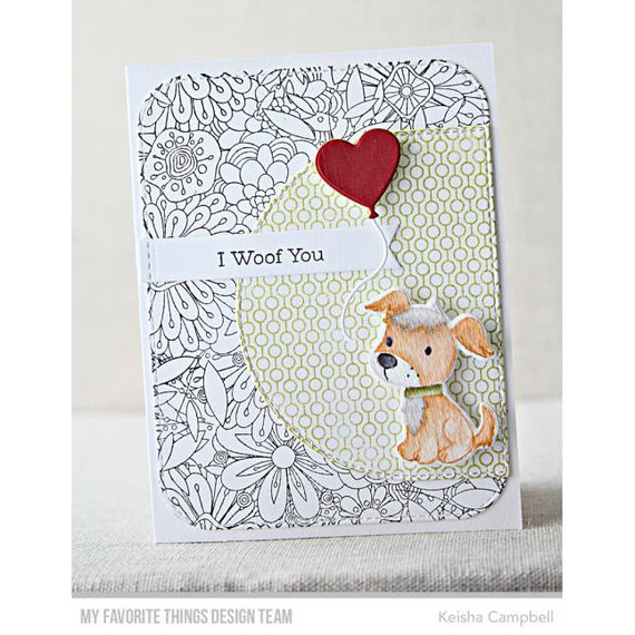 MY FAVORITE THINGS Transparenten Stempel - Puppy Pals, Welpenkumpel