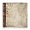 ITD COLLECTION Scrapbooking Papier Set 30x30 cm  - Winter's Tale in red
