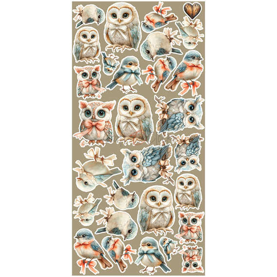 ART ALCHEMY 15x30cm Scrapbooking Papier, Sprites of Harmony - Extras set - Sprites