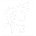 SIZZIX Bigz Stanzform Präge Stanzschablone Cutting Die, Leaves & Swirls 664403