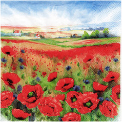 SERVIETTEN 1 Stück Motivservietten Decoupage Napkin 33x33cm, Summer Vibes