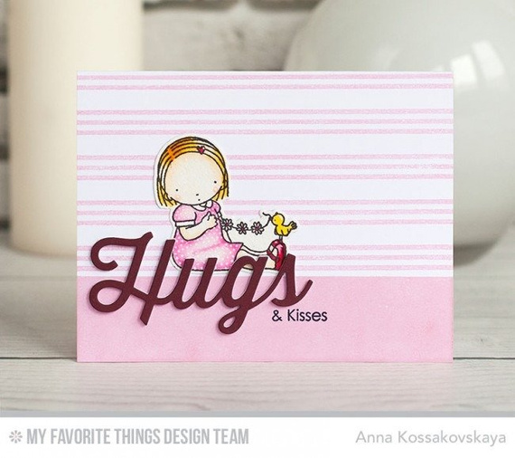 Stanzform Präge Stanzschablone Cutting Die - Die-namics - Happy Together Mädchen