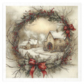 Reispapier-Set - Kinder, Weihnachten, Winterlandschaft - RSM186 - Itd Collection