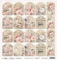 SCRAPBOYS 30x30cm doppelseitig Scrapbooking Papier Vintage Legend 06