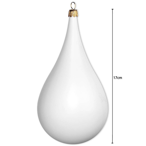 PLASTIKKUGEL Christbaumkugel Tropfen Kunststoffkugel Kugel Weihnachten 170 mm