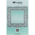 Stanzschablone - Cutting Die für Papier - SCRAPANDME - quadratischen Kartenhintergrund