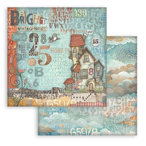 Scrapbooking Papier Set 30x30 - Furry Friends  - Stamperia