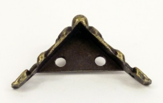 DEKPRATIVER METALLFUSS Metal-Bien für Kiste, Sarg zum Kleben - Decoupage C-002