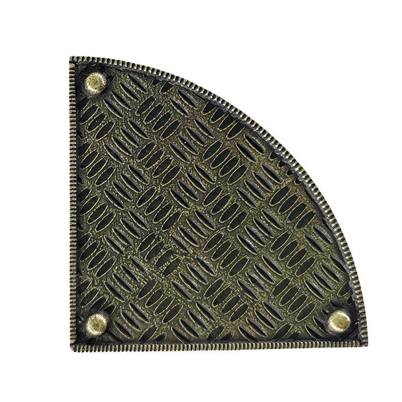 Metallverzinkte Dekoration - obere Ecke 9