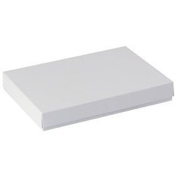 RzP Rechteckig Schachtel C6 Geschenkbox Box für Karte 12,4x17,2 300g, weiß