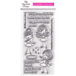 MY FAVORITE THINGS Klar Stempel Stamps Clearstam, Friendship Rocks