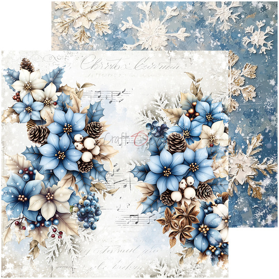 Scrapbooking Papier Set 20x20 - Craft o'clock - Jolly Season mix