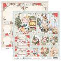 SCRAPBOYS Set 12Stk 30x30cm doppelseitig Scrapbooking Papier Christmas Time