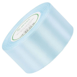 Satinband perlblau 50mm - 32mb