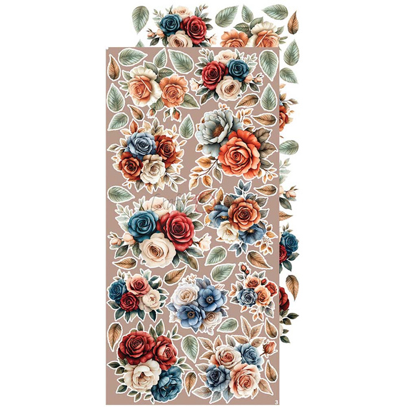 Scrapbooking Zubehör Set - Craft o'clock - Timeless Grace - Flowers & More