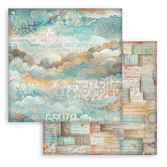 Scrapbooking Papier Set 30x30 - Furry Friends - Hintergründe - Stamperia