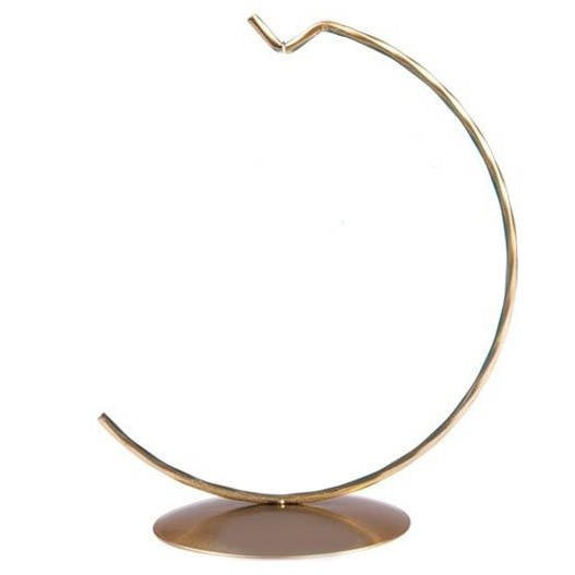 Massiver Goldständer für Kugel 10cm