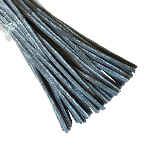 Grau Chenilledrähte für Bastelarbeiten – 30 cm, flexibel und weich - ca. 50 Stk.