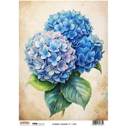 Reispapier Decoupage Bastelpapier A4 - Scraplove - Summer Garden 17