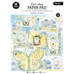 Scrapbooking Papier Set mit A4-Elementen - Butterflies - Studio Light