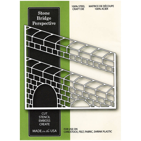 Stanzform Präge Stanzschablone Cutting Die - Poppystamps - Pointed Square Frames - Mauerwerk