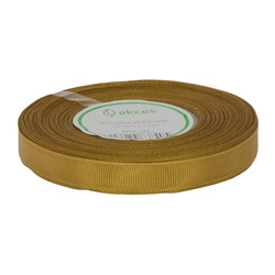 Farbband / Ripsband 12mm gold 23m