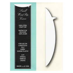 MEMORY BOX Stanzform Präge Stanzschablon Scrapbooking Sprechblase 99052