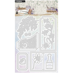 STUDIOLIGHT - Stanzform Präge Stanzschablone Cutting Die - Dream Elements tags