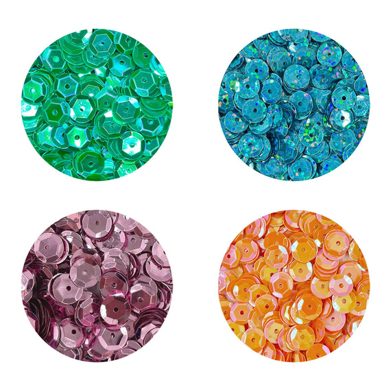 Kreativ-Set - Styroporeier, Bänder, Pailletten