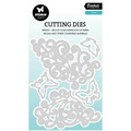 Stanzschablone – Cutting Die für Papier - StudioLight - Swirls wirbelt Schmetterlinge