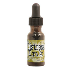 Distress Ink Reinker - Crushed Olive - Stempeltusche zum Nachfüllen Distress 