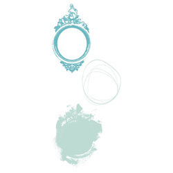 SIZZIX Stempel - Artsy Regal Frame by 49 and Market