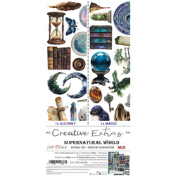 Scrapbooking-Zubehör-Set - Craft o'clock - Supernatural World - mix 03