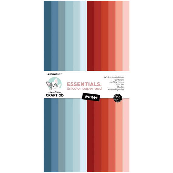 Scrapbooking Papier Set 15x30 - StudioLight - Winter