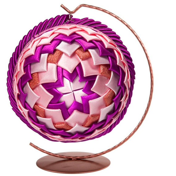 Ständer für 10 cm Christbaumkugel – Roségold 