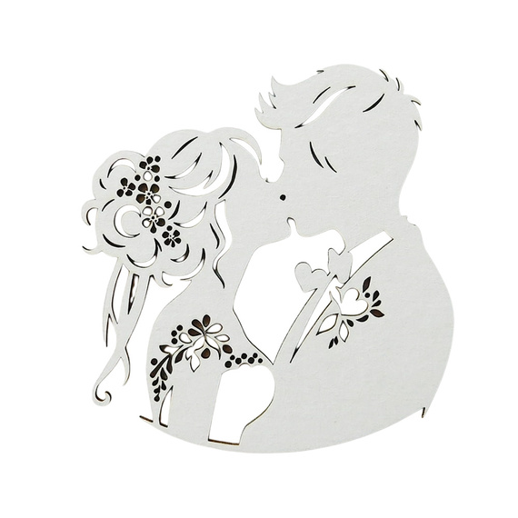 Die Cut Chipboard - Ehepaar V - Kreatywna Pracownia