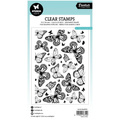 Transparenter Stempel - Studio Light - Butterflies background Schmetterlingen