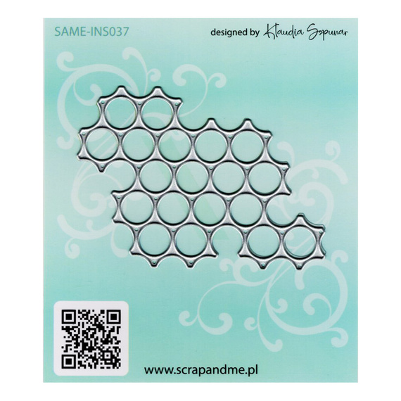 Stanzschablone – Cutting Die für Papier - SCRAPANDME - Hintergrund 037