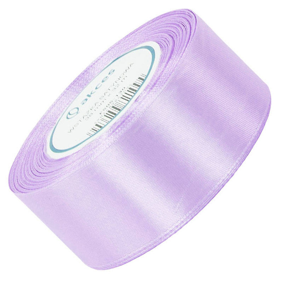 Fliederfarbenes Satinband 38mm - 32mb