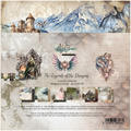 ALCHEMY OF ART Set 20x20cm Scrapbooking Papier, The Legends of the Dragons