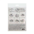 ITD Reispapier Decoupage SET Bastelpapier, Engelsfrauen, Feen mit Hasen und Hühnern RSM068